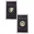 1973 S United States $1 Eisenhower US Silver Proof Dollar Coin w/ Original Brown Box
