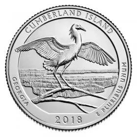 2018-D United States 25-Cent Cumberland Island/Georgia National Park Quarter Coin (Brilliant Uncirculated)