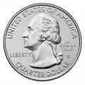 2019-D United States 25-Cent San Antonio Missions/Texas National Park Quarter Coin (Brilliant Uncirculated)