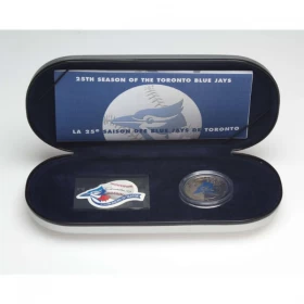 2001 Toronto Blue Jays 25th Season - Stamp and Medallion Set