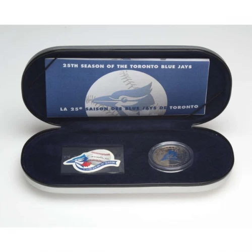 2001 Toronto Blue Jays 25th Season - Stamp and Medallion Set