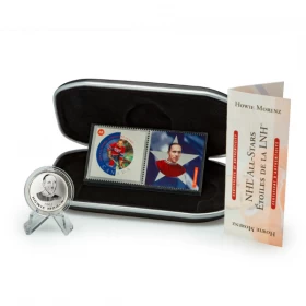 2002 Canada NHL® All-Stars Howie Morenz - Stamp and Medallion Set