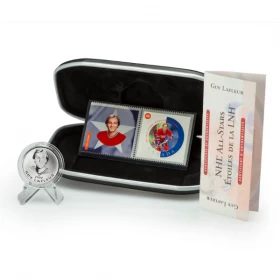 2002 Canada NHL® All-Stars Guy Lafleur - Stamp and Medallion Set