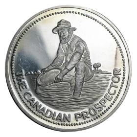 Engelhard 1 oz The Canadian Prospector 999 Silver Bullion Coin - *E-TRANSFER & CANADA ONLY*