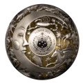 2024 Samoa $5 Filigree Spherical Sun And Moon - 2oz Fine Silver Coin