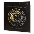 2024 Samoa $5 Filigree Spherical Sun And Moon - 2oz Fine Silver Coin