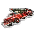 2024 Solomon Islands $2 Holiday Snowman and a Little Red Truck - 1oz Fine Silver Coin