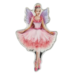 2024 Solomon Islands $2 The Nutcracker: Sugar Plum Fairy - 1oz Fine Silver Coin
