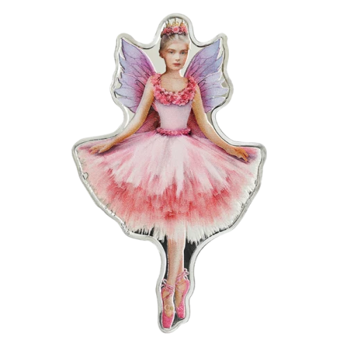 2024 Solomon Islands $2 The Nutcracker: Sugar Plum Fairy - 1oz Fine Silver Coin