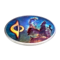 2022 Palau $20 Space, the final frontier: Pillars of Creation & Black Hole - 3 oz Pure Silver Coin