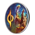 2022 Palau $20 Space, the final frontier: Pillars of Creation & Black Hole - 3 oz Pure Silver Coin