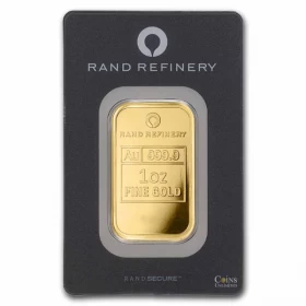 Rand Refinery 1oz 99.99% Pure Gold Minted Bar *E-TRANSFER & CANADA ONLY*