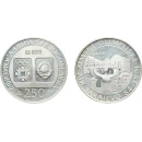 1982 - Yugoslavia 250 Dinara - Sarajevo City View Winter Olympics - Silver Coin