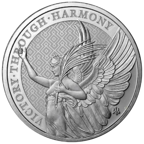 St. Helena Queens Virtues Victory £1 - 1 oz 999 Pure Silver Coin *E-TRANSFER & CANADA ONLY*