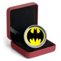 2019 Barbados $1 The Bat Signal™ Fine Silver Dollar Coin (Glow-in-the-Dark)