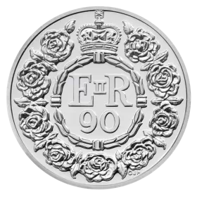 2016 Great Britain £20 Queen's 90th Birthday - Fine Silver Coin