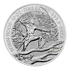 2023 Great Britain £10 Myths & Legends: Robin Hood 10 oz Silver 9999 Bullion Coin *CANADA ONLY*