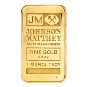 Johnson Matthey 1oz .9999 Gold Wafer/Bar *E-TRANSFER & CANADA ONLY*