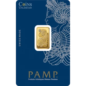 PAMP Suisse 5g 99.99% Pure Gold Lady Fortuna Minted Bar *E-TRANSFER & CANADA ONLY*