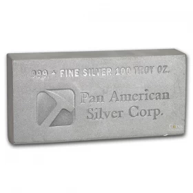 Pan-American 100oz 99.9% Pure Silver Bullion Wafer/Bar *E-TRANSFER & CANADA ONLY*