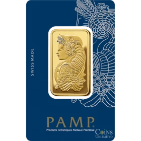 PAMP Suisse 1oz 99.99% Pure Gold Lady Fortuna Minted Bar *E-TRANSFER & CANADA ONLY*