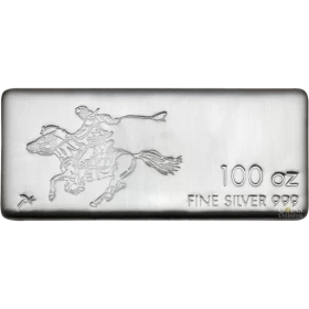 SilverTowne Pony 100oz 99.9% Pure Silver Bullion Wafer/Bar *E-TRANSFER & CANADA ONLY*