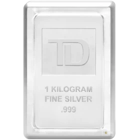 TD Bank 1 Kilo 99.9% Pure Silver Stacker *E-TRANSFER & CANADA ONLY*