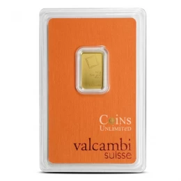 Valcambi Suisse 2.5g 99.99% Pure Gold Bullion Bar/Wafer *PAYPAL & CANADA ONLY*