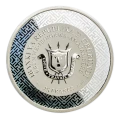 2023 Burundi 25 Francs Lunar Year of the Rabbit With Jade - 2 oz Fine Silver Coin