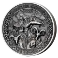 2015-2016 Cook Islands $10 Norse Gods Set with Display Case