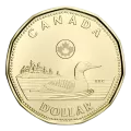 2022 Canadian $1 Common Loon Dollar First Strikes Special Wrap Coin Roll