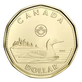 2022 Canadian $1 Common Loon Dollar Coin (Brilliant Uncirculated)