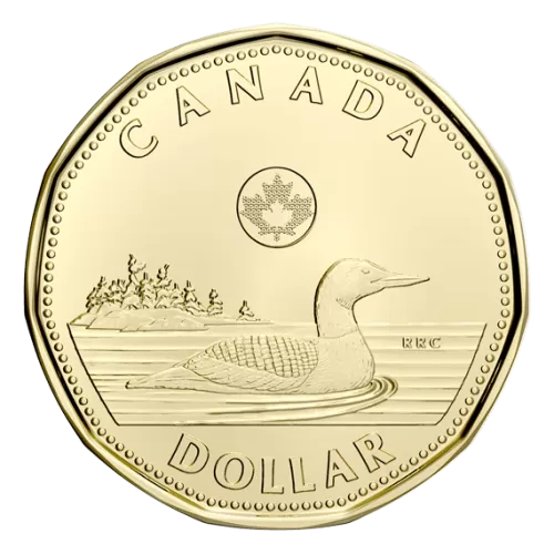 2022 Canadian $1 Common Loon Dollar Coin (Brilliant Uncirculated)