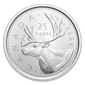2022 Canadian 25-Cent Caribou Quarter Original Coin Roll