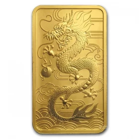 2018 Perth Mint Dragon $100 1oz 99.99% Pure Gold Wafer/Bar *E-TRANSFER & CANADA ONLY*