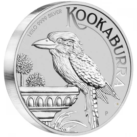 Random Year Kookaburra 1 Kilo 99.99% Pure Silver Bullion Coin *E-TRANSFER & CANADA ONLY*