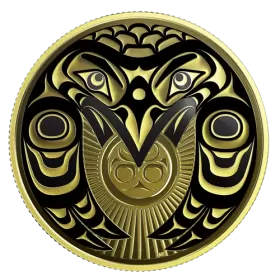 2017 Canadian $100 Raven Brings the Light - 14-karat Gold Coin