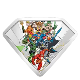 2018 Canadian $100 The Bronze Age of DC Comics - 10 oz Fine Silver Coin