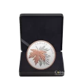 2024 Canada $100 Gleaming Maple Leaves - 10 oz. Fine Silver Coin