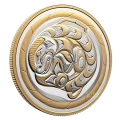 2024 Canada $100 The Cycle of Life 10 oz Fine Silver & Gold-Plated Coin
