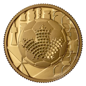 2026 Canada $100 FIFA World Cup 2026ᵀᴹ: The Beautiful Game - ¼ oz. Pure Gold Coin