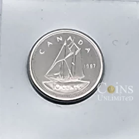 1997 Canada 10-Cent Bluenose Proof Like Brilliant Uncirculated