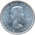 1960 Canadian 10-Cent Bluenose Schooner Dime Silver Coin (Brilliant Uncirculated)