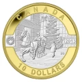 2013 Canada $10 O Canada Series 1/2 oz Fine Silver & Gold-plated 12-Coin Set with Display Case