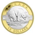 2013 Canada $10 O Canada Series 1/2 oz Fine Silver & Gold-plated 12-Coin Set with Display Case