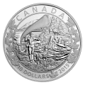 2015 Canadian $10 Canoe Across Canada 6-Coin Set & Canoe Shaped Box