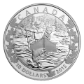 2015 Canadian $10 Canoe Across Canada 6-Coin Set & Canoe Shaped Box