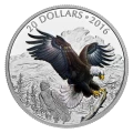 2016/17 Canada $20 Majestic Animals 1 oz Fine Silver 5-Coin Subscription Set 
