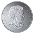 2019 (1969-) Canadian $10 Equality - 1/2 oz Fine Silver Coloured Coin