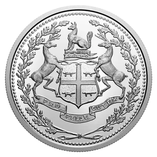 2020 Canadian $10 Hudson's Bay Company (HBC) 350th Anniversary 1/2 oz Fine Silver Coin
